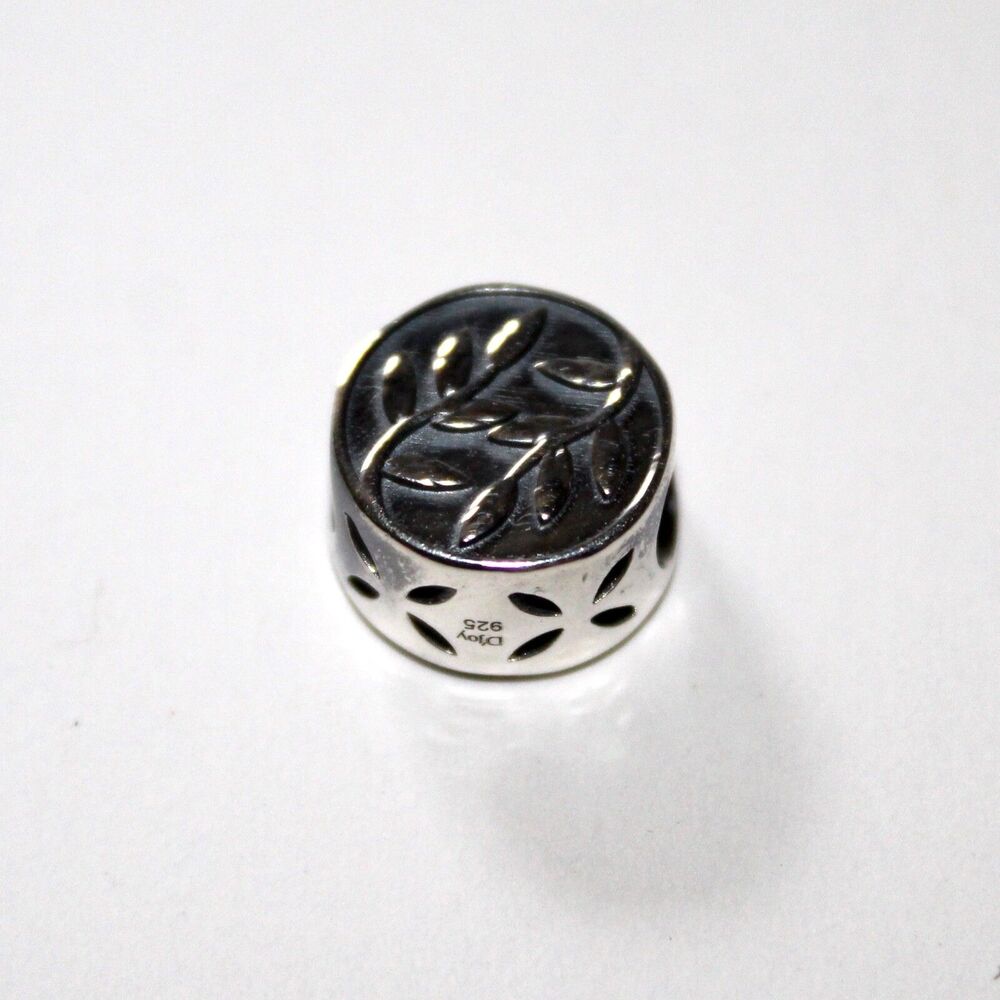 Sterling Silver Charmes D’Joy 925 charm pendant floral modern